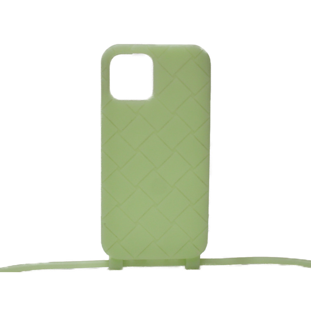 Bottega Veneta Iphone 12 Pro Case Silicone Mystic Green View 2